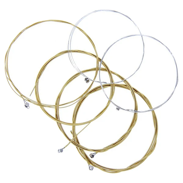 Premium Material Maxbell 6pcs 34inch Acoustic Guitar String Guitar Strings Part in Bulk 011-052 Effective