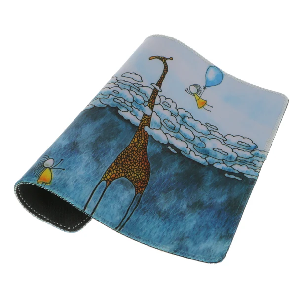 Excellent Maxbell Non Slip Gaming Mouse Pad Compatible FOR PC Laptop Computer Keyboard Giraffe High-End