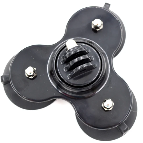 Convenient Maxbell Triple Low Angle Suction Cup Car Windscreen Dash Mount for GoPro Hero 1 2 3 3 4 Verified