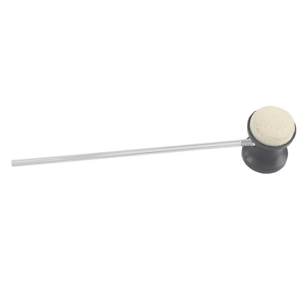 Efficient Maxbell Stainless Steel Drum Pedal Beater Step Mallet Felt Hammer Head for Drummer Accessory 8.81inch Environmentally Friendly