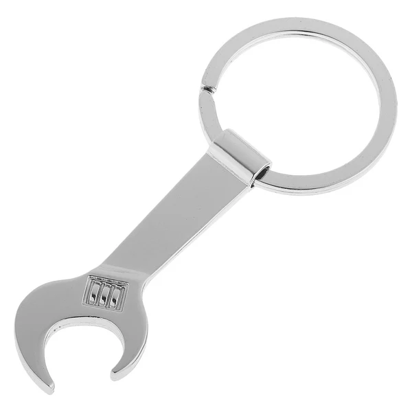 High-Grade Maxbell Creative Wrench Design Metal Club Bar Soda Bottle Opener Key Chain Kids Xmas Gift Silver Prestigious