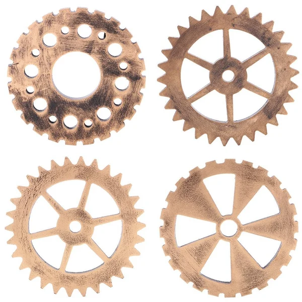 Flexible Maxbell Maxbell Rustic Wooden Circle Gear Home Bar Cafe Wall Hanging Crafts Ornament Decors Consistent