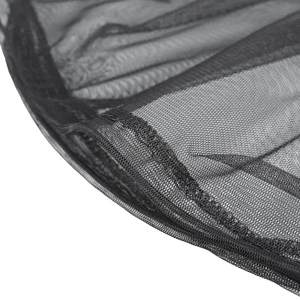 Traditional Maxbell 21.7 x 15.7 Double End Open Mosquito Insect Bug Hat Net Mesh Head Face Neck Protector for Outdoor Camping Hiking Hunting Travel Reusable