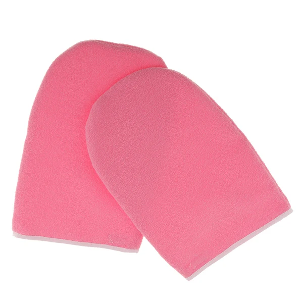 Classic Maxbell 2 Pieces New Paraffin Wax Protection Hand Mask Moisturizing Gloves Paraffin Wax Protection for Hands Soak Off UV Gel Nail Natural