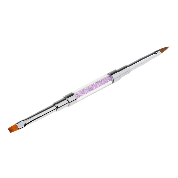 Functional Maxbell Women Girls Professionals Beginners Use Nail Art Painting Drawing DIY Nail Art Accessories Nail Art Pen Brush Purple Exclusive