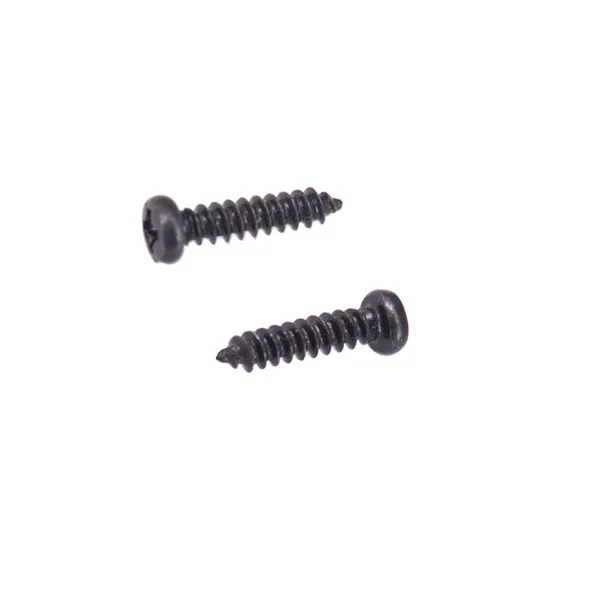 Environmentally Friendly Maxbell 100 Pieces Tunner Tuning Peg Key Screws for Guitar Bass Parts Black Gold Traditional