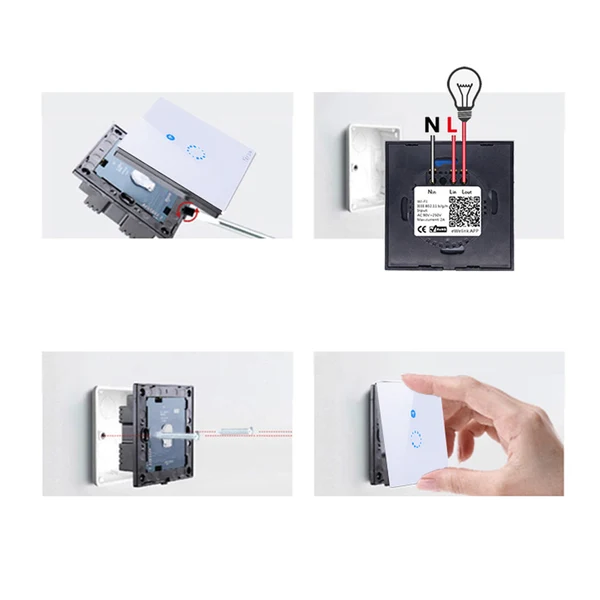 Innovative Maxbell Smart WiFi Light Touch Switch Phone App Remote Control Light Switch EU Plug High Tech World-Class