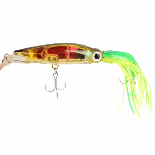 Authentic Maxbell New Squid Skirt Octopus Saltwater Fishing Lure Trolling Bait 24cm Length 6 Exclusive