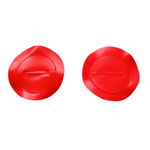 Smart Maxbell 2 Pieces Red Durable 316 Stainless Steel D-Ring Pad Patch for PVC Inflatable Boat Raft Dinghy Surfboard SUP Paddleboard Accessories Crafted