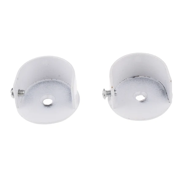 Comfortable Maxbell 1 Pair Curtain Rod Ends Drape Pole Finials Curtainn Rod Cap 29mm Openning Excellent