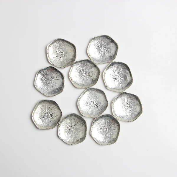 Professional Maxbell 10 Pieces Tibetan Silver Flower Bead Caps Antique Alloy Spacer Beads Charms Jewelry Findings Craft DIY Supplies 3.0cm Fine Crafted