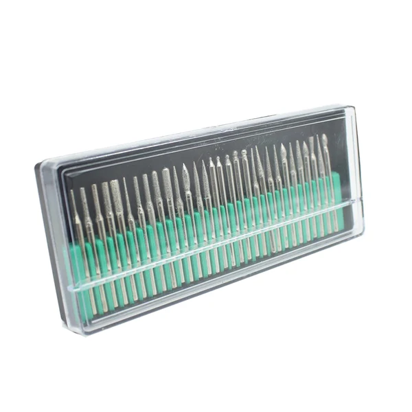 Genuine Maxbell Set of 30pcs Assorted Diamond-coated Burrs Set of 350pcs Rotary Tool Accessories Kit Proven