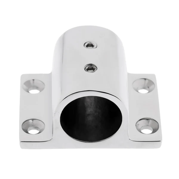 Enhanced Maxbell Premium Stainless Steel Boat Hand Rail Fitting 20mm Rectangle Base Marine Boat Parts Hardware Accessories Recyclable