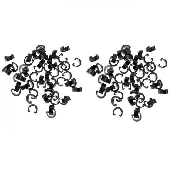 Prestigious Maxbell 100Pcs MTB Road Bicycle Brake Cable Guides Hose Housing Brake Cable C-Clips Soft