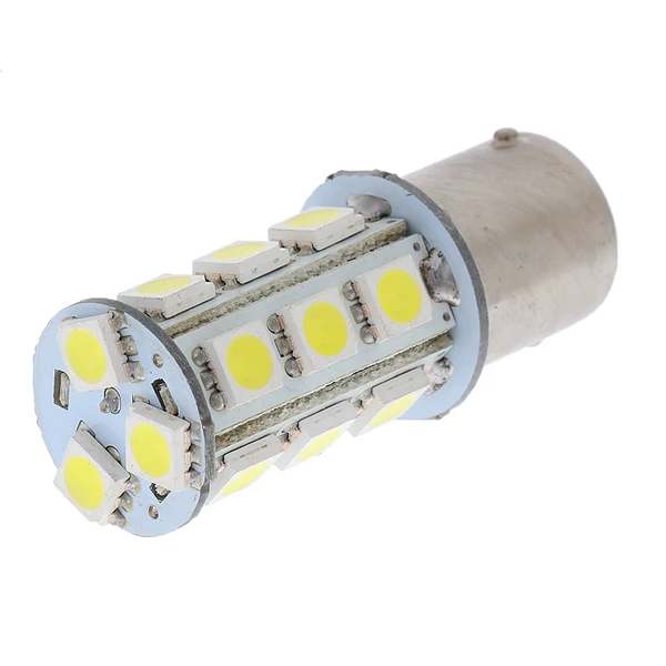 Selected Maxbell 2 Pieces 12V BA15S 5050 18 SMD White 6000-7000K LED Bulb Car Signal Light Casual