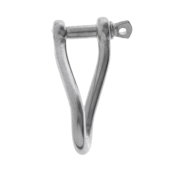 Detailed Maxbell 0.3 Boat Twisted Anchor Shackle - Marine 316 Stainless Steel Green