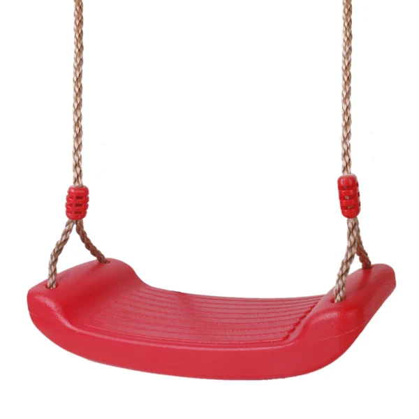 Expertly Made Maxbell Portable Heavy Duty Plastic Garden Swing Seat Set Tree Outdoor with Rope Natural