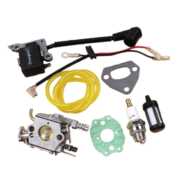 Lightweight Maxbell Carburetor Ignition Coil Magneto Gasket Kit For Husqvarna Chainsaw Zama Carb Safe