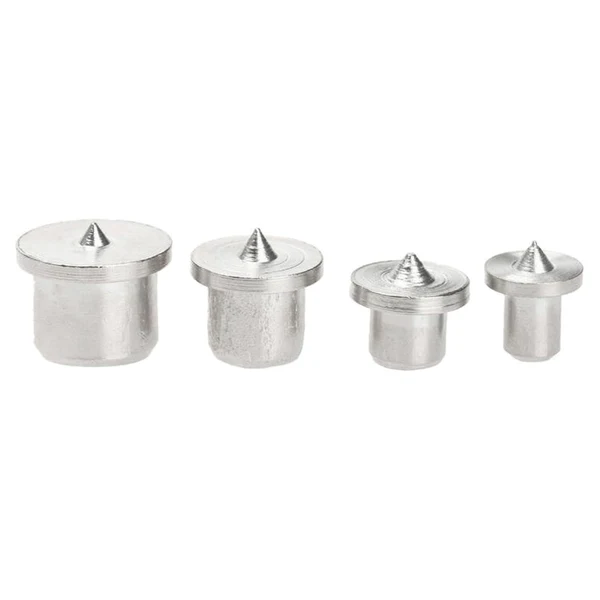 Original Maxbell 8 Pieces Wood Silver Dowel Centre Point Set 6mm-13mm DIY Power Tool Accessories Certified