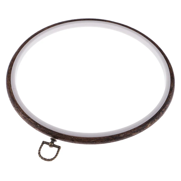 Superior Maxbell Embroidery Hoops Wooden Circle Cross Stitch Hoop Ring Set for Sewing Craft Tools 23CM Reusable