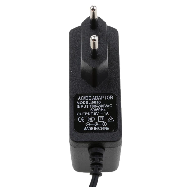User-Friendly Maxbell 100-240V AC DC Adapter 9V 1A EU Plug Power Supply Converter Cord er 50Hz 60Hz for Oscilloscope Long-Lasting