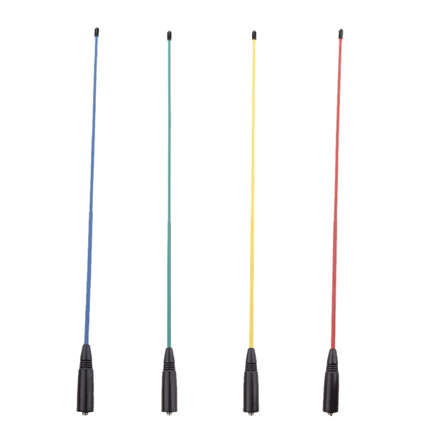 Elegant Maxbell Interphone Ham Radio Lengthen Antenna Kit for BF-UV5R Kenwood TK-360 TK-372 Yellow Comfortable