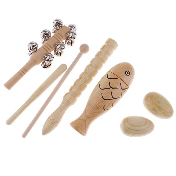 Sophisticated Maxbell Kid Percussion Rhythm Fish Tone Block Sand Shakers Eggs Baby Musical Toys Powerful