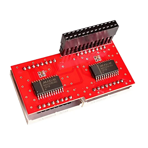 Environmentally Friendly Maxbell 1 piece 8x8 Red LED Display Dot Matrix Module MCU Control LED DIY Kits Drive Module Specialty