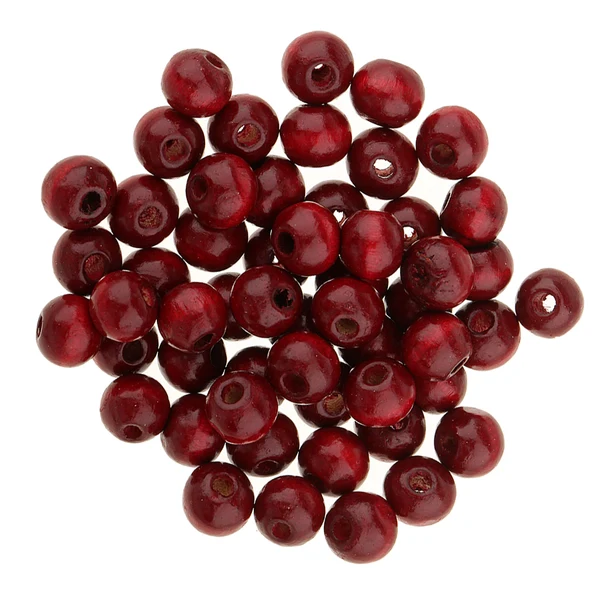 Practical Maxbell 50pcs Round Wood Loose Beads Wooden Beads DIY Jewelry Finding Making 8mm Casual