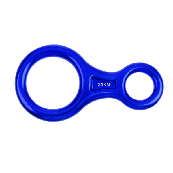 User-Friendly Maxbell Figure 8 Descender Rappel Belay Device 25KN D-ring Screw Locking Carabiner Innovative