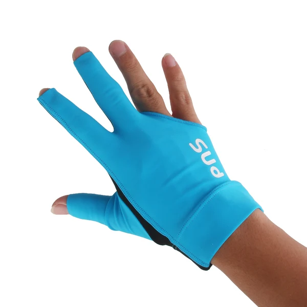 User-Friendly Maxbell Professional Billiards Right Hand 3 Fingers Stretchable Gloves Snooker Pool Cue Shooters Glove Blue Superior