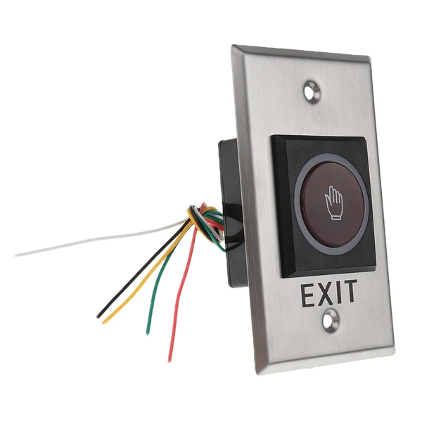 Genuine Maxbell 12V DC Door Infrared No Touch EXIT Button Switch Sensor with LED Backlight K1 Selected