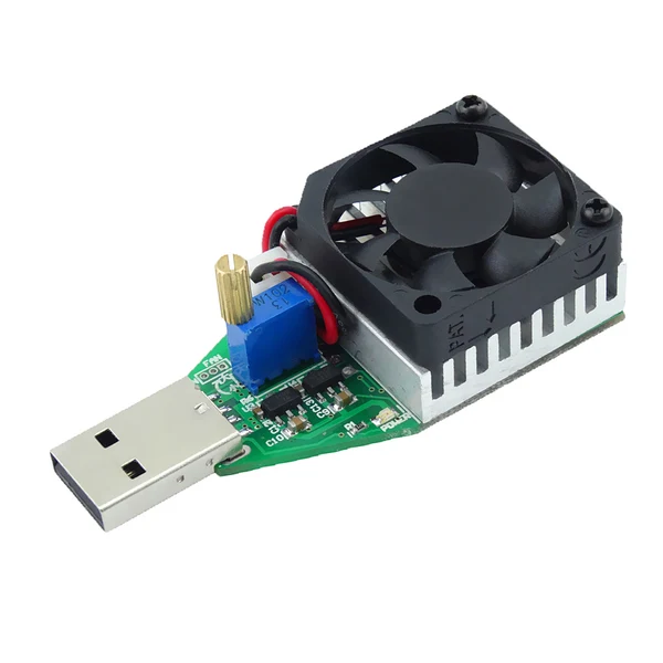 Exclusive Maxbell New Industrial Grade Electronic Load Resistor USB Discharge Battery Tester 15W Breathable