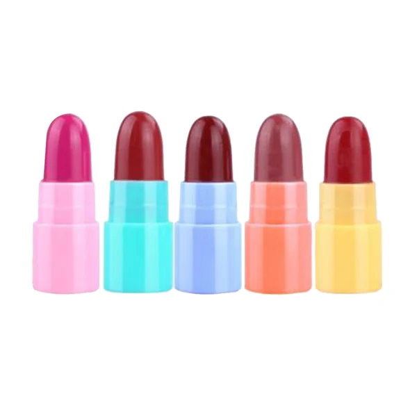 Flexible Maxbell 5pcs Mini Lipsticks Comestic Set Lip Stick Lip Gloss Makeup Long Lasting for Women Relaxed