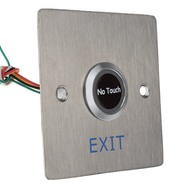 Practical Maxbell IR No Touch Contactless Door Release Exit Button Sensor Switch with LED Indication 304 Stainless Steel Material SNT886 Specialty