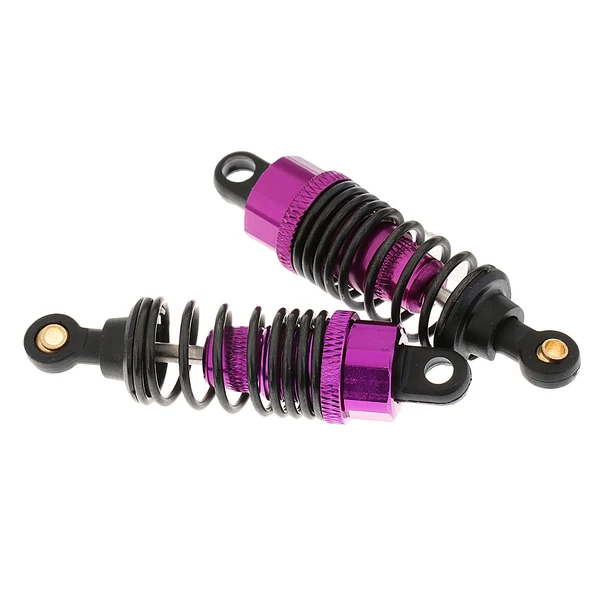 Selected Maxbell 4 Pieces 1 10 RC Car Buggy Rear Front Shock Absorber 102004 for 94101 94102 94103 94122 94123 Purple Fine Crafted