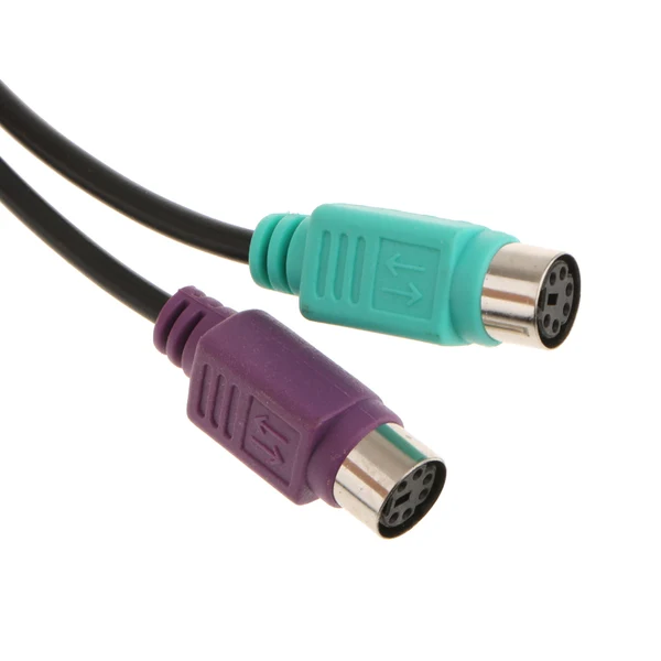 High-End Maxbell USB To Dual PS2 Adapter Converter Cable For Keyboard And Mouse PS2 To USB For PC Notebook Premium