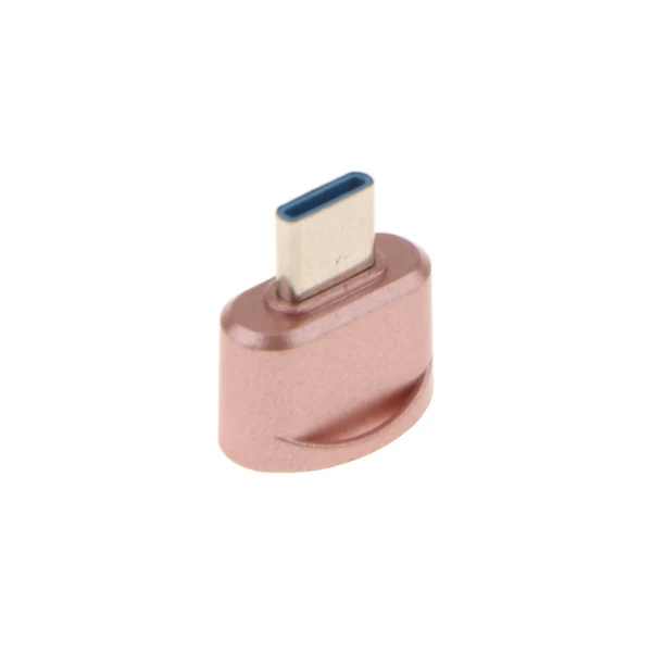 Long-Lasting Maxbell USB 3.1 Type-C Male to USB Female Adapter Connector Adapter for PC Rose Gold Smooth