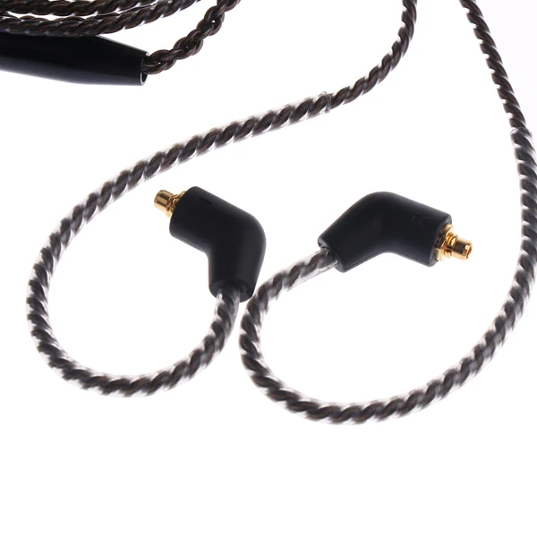 Dependable Maxbell 3.5mm Gold Plated Connector Update Cable for Shure Headphone Black 3.3ft Excellent