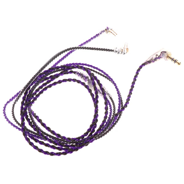 Enhanced Maxbell 3.5mm Gold Plated Connector Update Cable for Shure se215 se425 se535 Headphone Purple Black 3.3ft Dependable