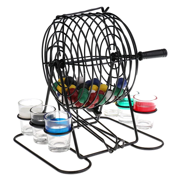 Minimalist Maxbell 1 Set Bingo Lottery Machine Drinking Game Party Home Pub Entertainment Game High-Performance
