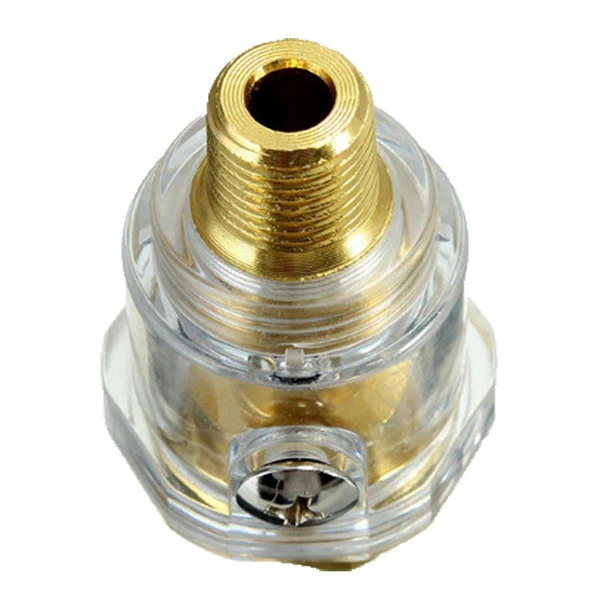 Natural Maxbell 1 4 NPT Line Brass Compressor Mini In-Line Oiler Air Lubricator Tools High-Quality