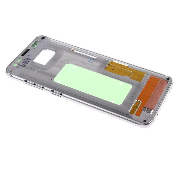 Safe Maxbell Middle Frame Bezel Chassis Housing Repalcement Part for Samsung Galaxy S8 Silver Fashionable