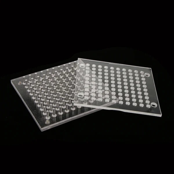 Dependable Maxbell 100 Holes Capsule Filling Machine Filler Board Powder Pressing Plate 1 First-Class