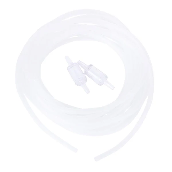 High-Performance Maxbell Maxbell Set Of Plastic Durable Washable Pipe Check Valve Aquarium Fish Tank Supplies 5m Natural