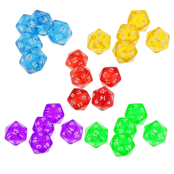 Organic Maxbell 5pcs set TRPG Game Dungeons Dragons D20 Multi Sides Dice Set Toy Purple Luxury