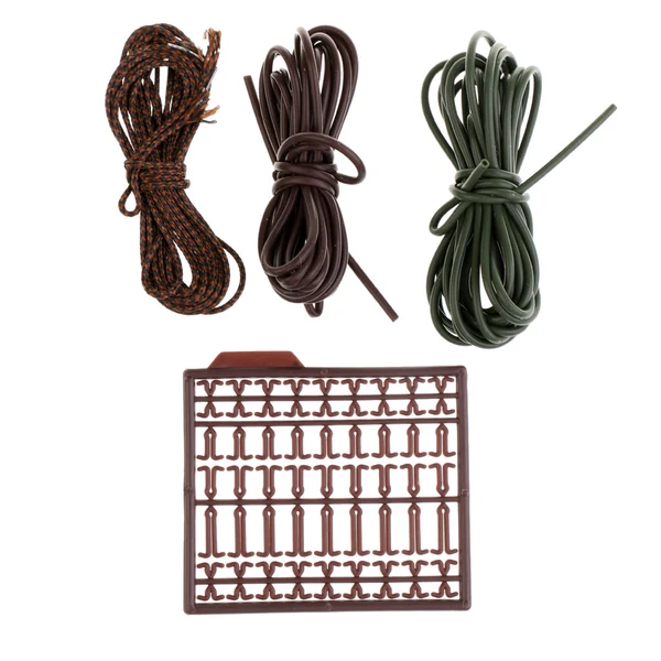 Eco-Friendly Maxbell Safety Clips Swivels Carp Fishing Tackle Box Various Tackles Fishing Rig Set Clips Swivels For Hair Rigs Green