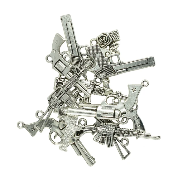 Reliable Maxbell 12pcs Punk Rock Charm Pendant Beads for Necklace Jewelry Making Finding Gift Top-Quality