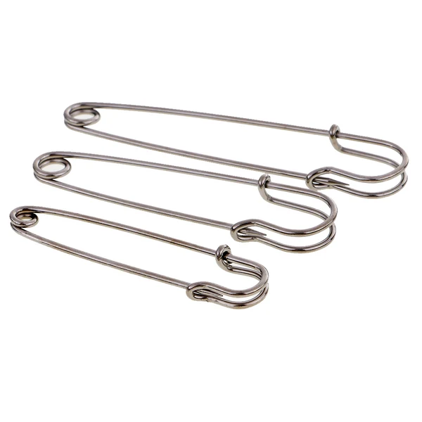 Quality Maxbell 11 Pieces Heavy Duty Stainless Steel Safety Pins for Kilts Blankets Skirts DIY Exclusive