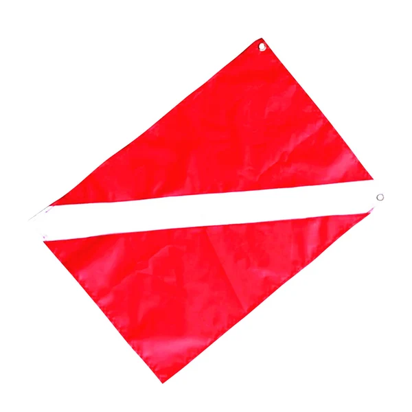 Artisan Maxbell Scuba Dive Diver Down Flag Safety Signal Marker Banner Kayak Marine Boat Flag 50 x 35 cm Contemporary